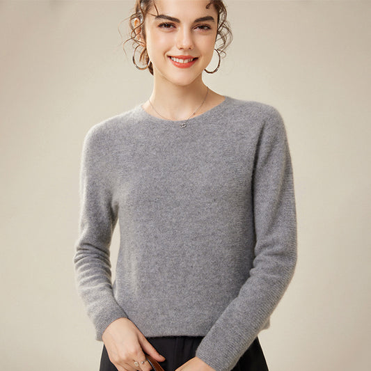 New simple and elegant commuter knitted sweater 094