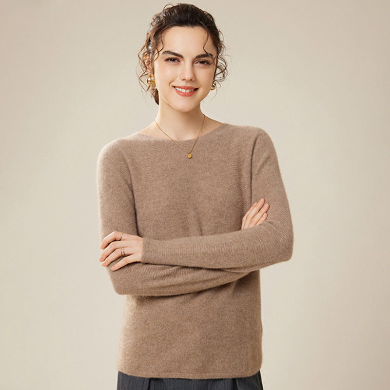 New simple and elegant commuter knitted sweater 094